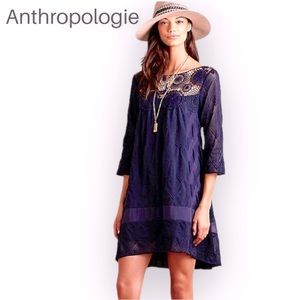 Anthropologie Holding Horses Navy Augusta Size Small